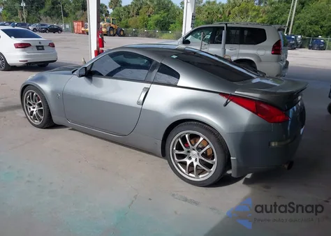 2004 Nissan 350Z Enthusiast из США, поврежденный, VIN JN1AZ34D64M104177